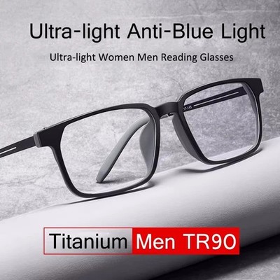 Memory Titan Anti Blue Ray Gleitsicht Multifokale Fernlesebrille UK