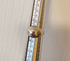 Plain sterling silver dome ring size 9 4g perfect for engraving