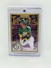 2023 Topps Finest Baseball Flashbacks Intimidators # 61 Esteury Ruiz RC Common