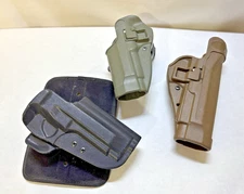 Blackhawk CQC Beretta 92-96 and a Black SZ20 Bundle Lot of 3 Holsters