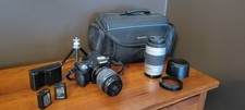 Sony Alpha SLT-A55 16.2MP Digital SLR Camera - 2 Konica Minolta Lenses
