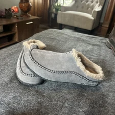 Sorel Slippers Mens 10 Falcon Ridge II Clogs Gray Closed Toe Comfort NM3462-052