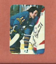 1976-77 TOPPS GILBERT PERREAULT GLOSSY INSERT CARD #9 BUFFALO SABRES
