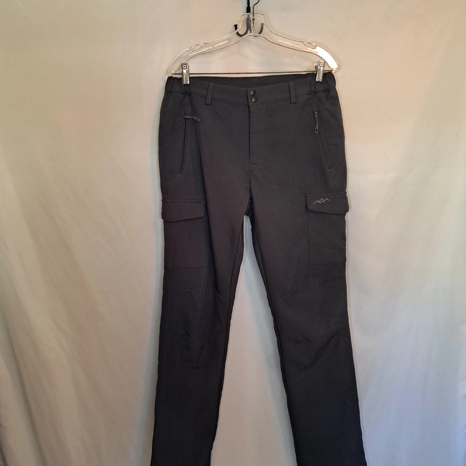 TRAILSIDE SUPPLY CO. Men's Fleece Lined Insulated Softshell Pants Size M #219