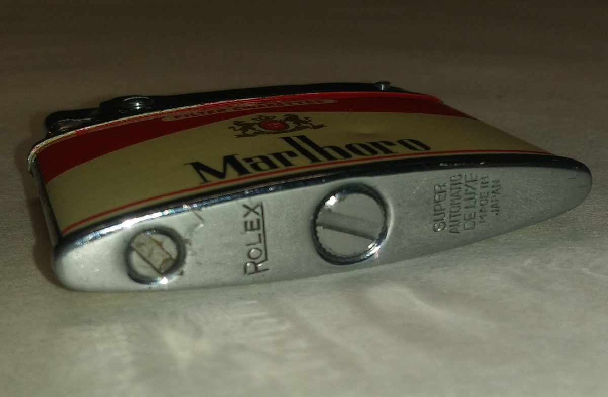Vintage Rolex Japan Super Automatic Deluxe Marlboro Cigarette