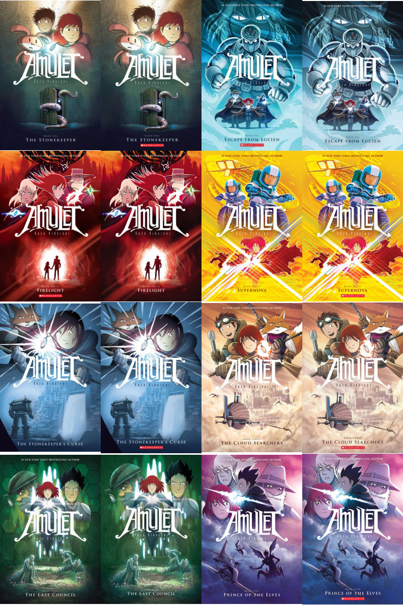 Amulet Series All 8 Books in Paperback 9780545208895| eBay