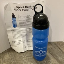 Sport Berkey Water Bottle Filtration System Emergency Preparedness Go Bag Prep