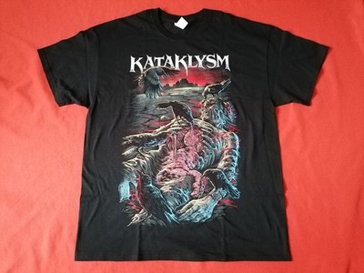 KATAKLYSM Enemy Sleeps Shirt - Größe L - NEU Official Merch - Death Metal