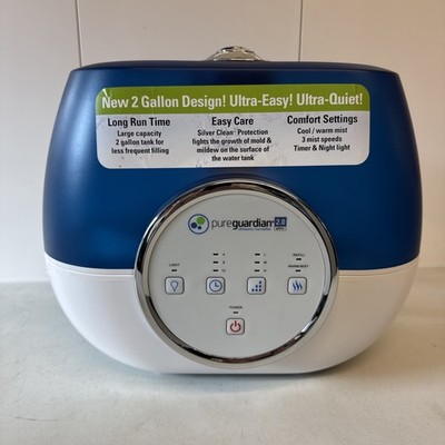 PureGuardian - Ultrasonic 2 Gal. Warm & Cool Mist Humidifier