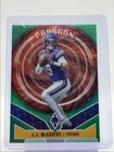 2025 Panini Phoenix Football Green J.J. McCarthy #8