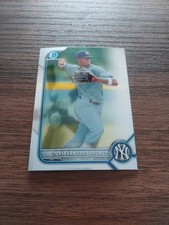 2022 Bowman Chrome Alexander Vargas Prospect #BCP-140 New York Yankees