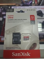 SanDisk 32GB Ultra UHS-I microSDHC Memory Card