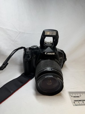 Canon EOS Rebel XSi DSLR Black Digital Camera 18-55mm Lens Tested W/ Charger