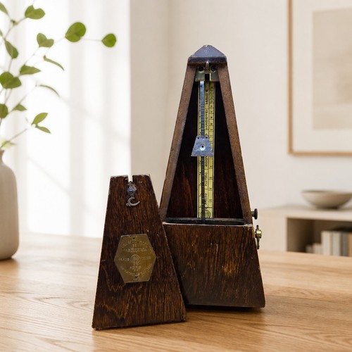 Antique 1922 Metronome by Seth Thomas Maelzel - ☆ Made in USA ☆ Works Great!!