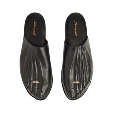 Schiaparelli Trompe l'Oeil Slippers. With Box and Dust bag.