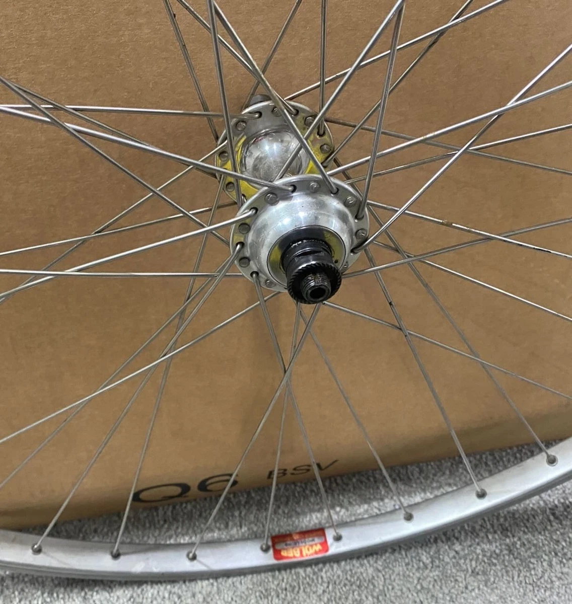 Moyeu De Roue Avant Campagnolo Pour Vélo Vintage - Aluminium - Occasion