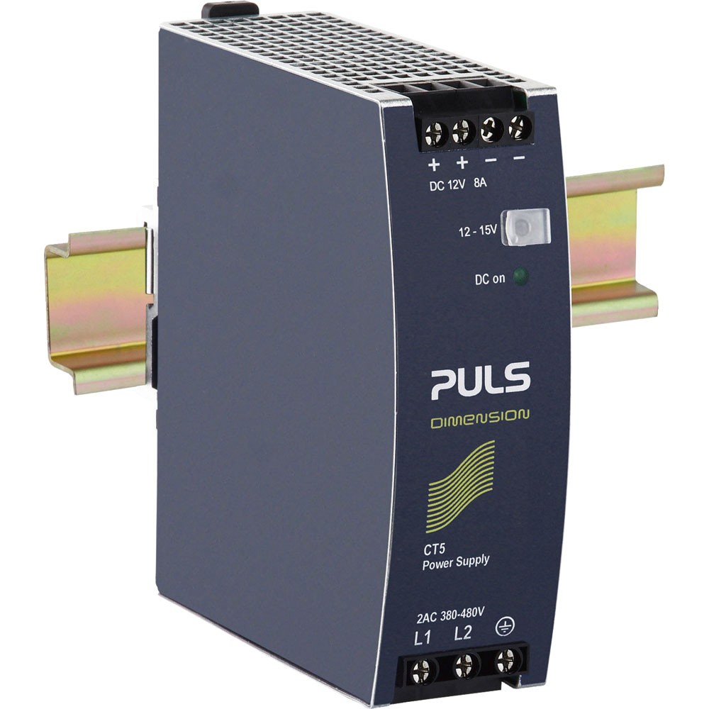 PULS Dimension DIN Rail Power Supply 12V DC 8A 96W 2-Phase