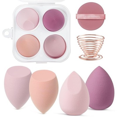 4 PCS Make up Schwamm Set, Foundation Blending Beauty Sponge, Beauty Makeup Schw