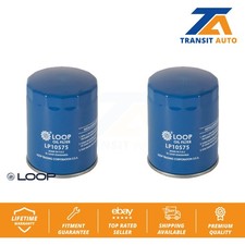 Engine Oil Filter (2 Pack) For Ford F-150 Chevrolet GMC Sierra 1500 Silverado HD