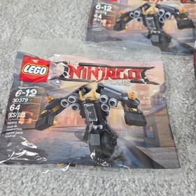 NEW LEGO Ninjago Movie Quake Mech Ninja Dragon Sets 30379 Lot Of 3