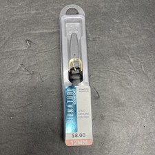 12mm Extra Long Black Leather Watch Strap Signature Comfort