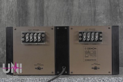 DENON POA-1001 Power Amplifier in Good Condition | eBay