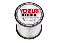 Yo-Zuri Hybrid Fluorocarbon Fishing Line 12lb 600yd Clear