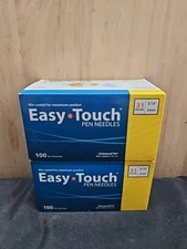Easy Touch Pressure Activated Safety Lancets Sterile 31 Gauge 200 Ct Exp 1/29