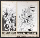 EO Seven to eternity Lot 1&2 + 3&4 giant size artist's proof (Opeña) (TTBE)
