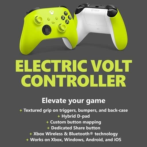 Microsoft Xbox Wireless Controller - Gamepad - wireless - Bluetooth -  electric volt - for PC, Microsoft Xbox One, Android, Microsoft Xbox Series S,  Microsoft Xbox Series X