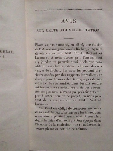 BICHAT : ANATOMIE GENERALE, 1821. Tomes 1 et 2 (sur 4) - Picture 4 of 12