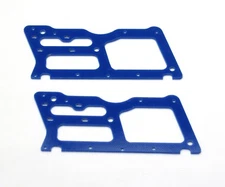 XTREME HELI ALIGN T-REX 250 BLUE G-10 LOWER FRAME (2) 11753BG FLYBAR LESS RTF