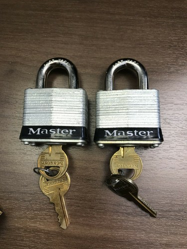 Juego de 2, Master Lock 3Negro Bloqueo de bloqueo, KD, negro - Imagen 6 de 6