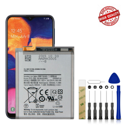 For Verizon Samsung Galaxy A10E SM-A102U Replacement Battery EB-BA202ABU Tools