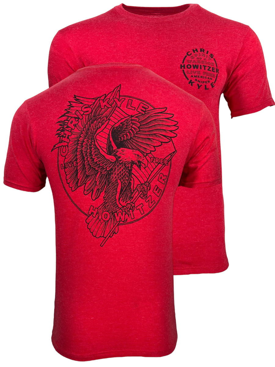 Howitzer Style Men's T-Shirt Chris Kyle Kenai Military Grunt MFG