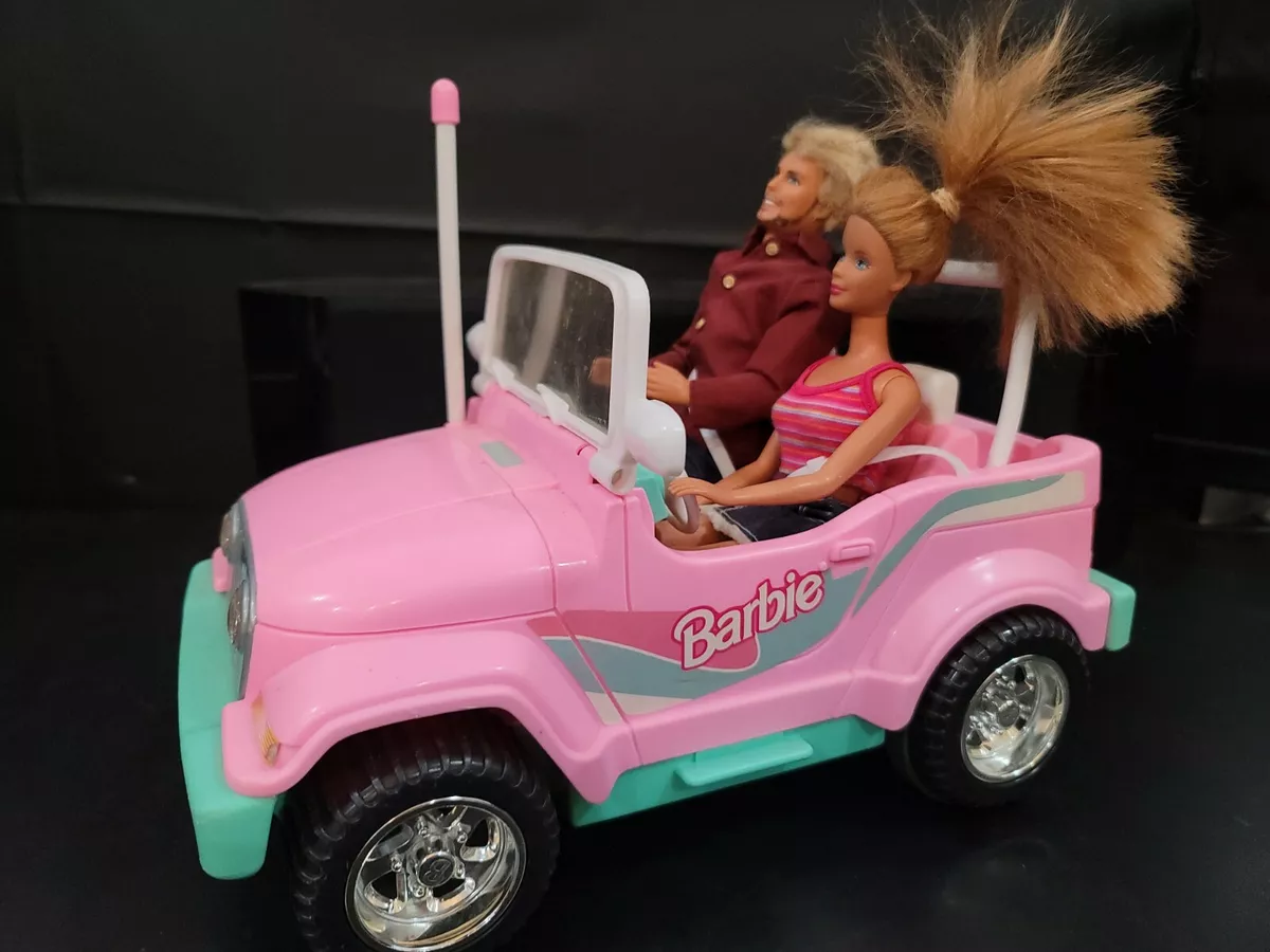 Rc barbie jeep hotsell