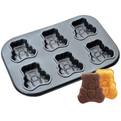 ORION Backblech / Backform zum Backen von TEDDYBÄREN / BÄRCHEN