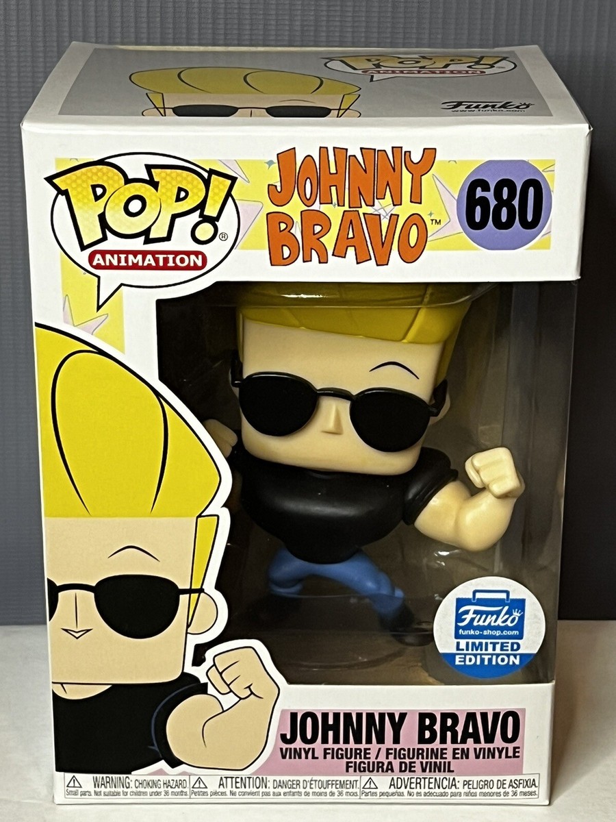 Funko Pop! Animation Johnny Bravo #680 Funko Shop Exclusive Funko Pop! Animation Johnny Bravo #680 Funko Shop Exclusive