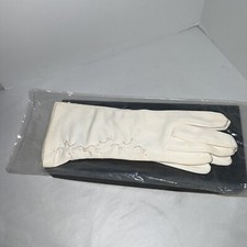 1960s Womens Kayser Gloves Wrist Length Sz 7 Fashion Dress New With Tags Winter