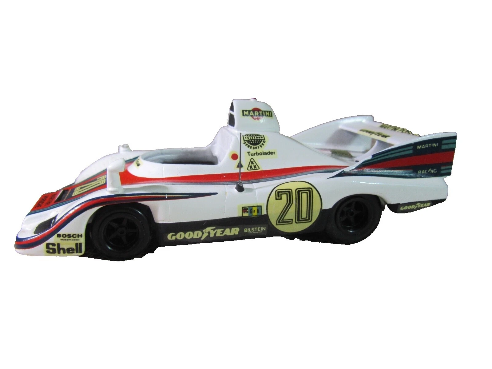 Autos de carrera Diecast metal blanco Porsche