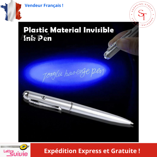 Mini lampe de poche stylo UV, lampe de poche à lumière noire, stylo à lumière UV, torche ultra en verre, blanc, violet, AAA, 395nm  39