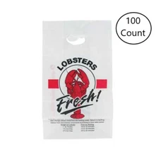 Inteplast HDPE Lobster Bag, 9.75" Length x 23" Depth | 100/Box