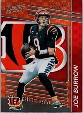 2022 Panini Prestige - Franchise Favorites Joe Burrow #FF-5 Xtra Points Red /449