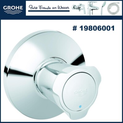 GROHE 19806001 UP Ventil Oberbau COSTA Kaltwasser blau EBT 20 - 200 mm chrom