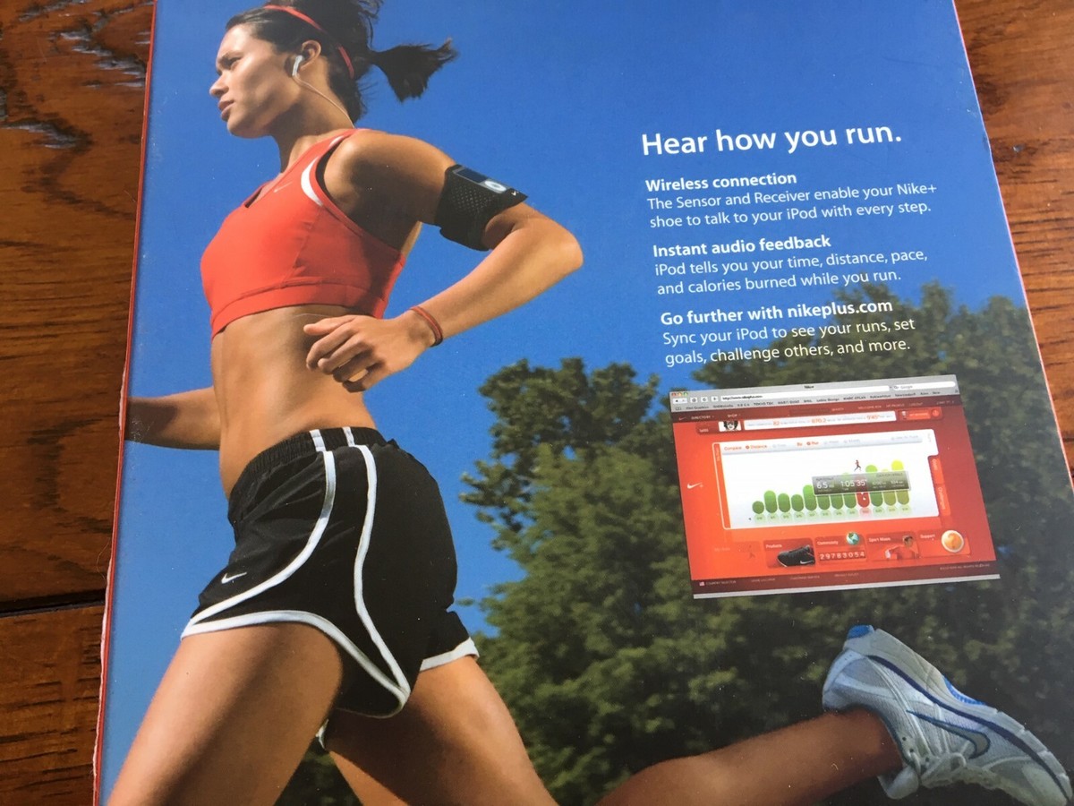 NIKE+ iPod Sport Kit, Fits in Your Shoe/Plugs into iPod | eBay