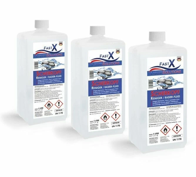 3 L Fast-X Scherkopfreiniger für alle Reinigungsstationen Reinigungskartuschen