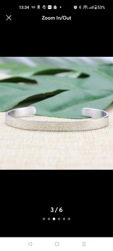 Inspirational Bracelets for Women Mom Personalized Gift for Her Engraved Mantra - 第 2/6 張圖片