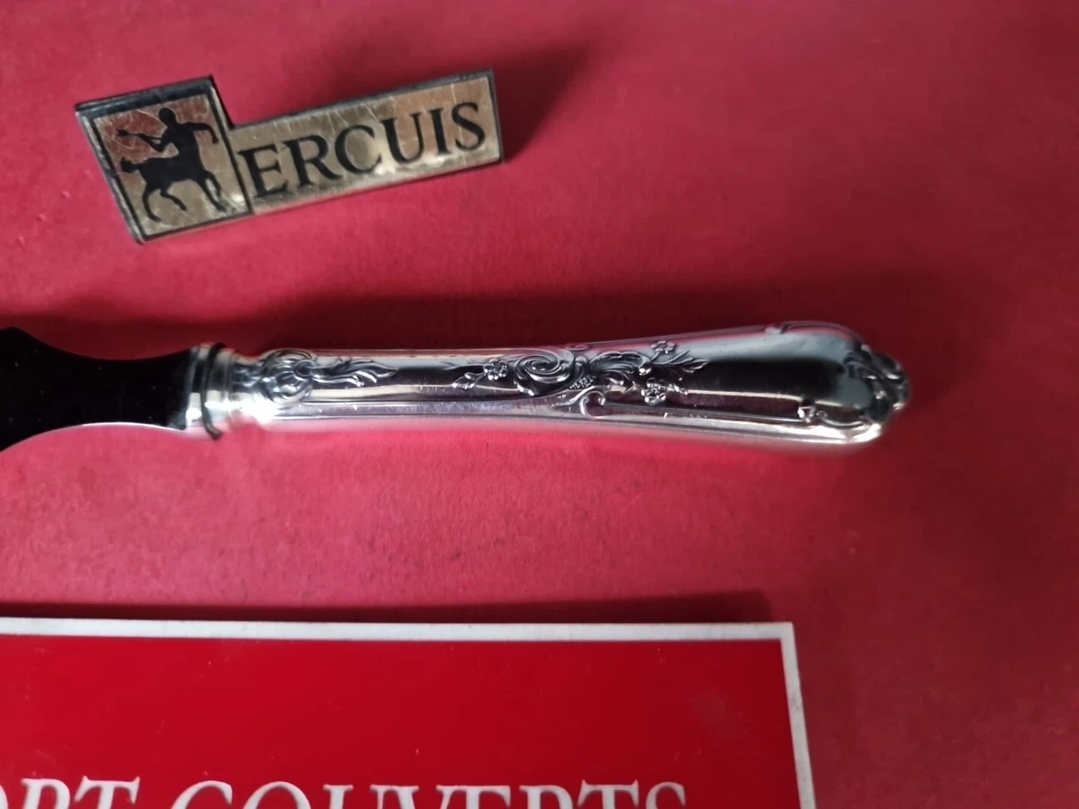 TARTINEUR ANCIEN COUTEAU FROMAGE RÉGENCE 21 CM DEETJEN TTB MÉTAL ARGENTÉ;