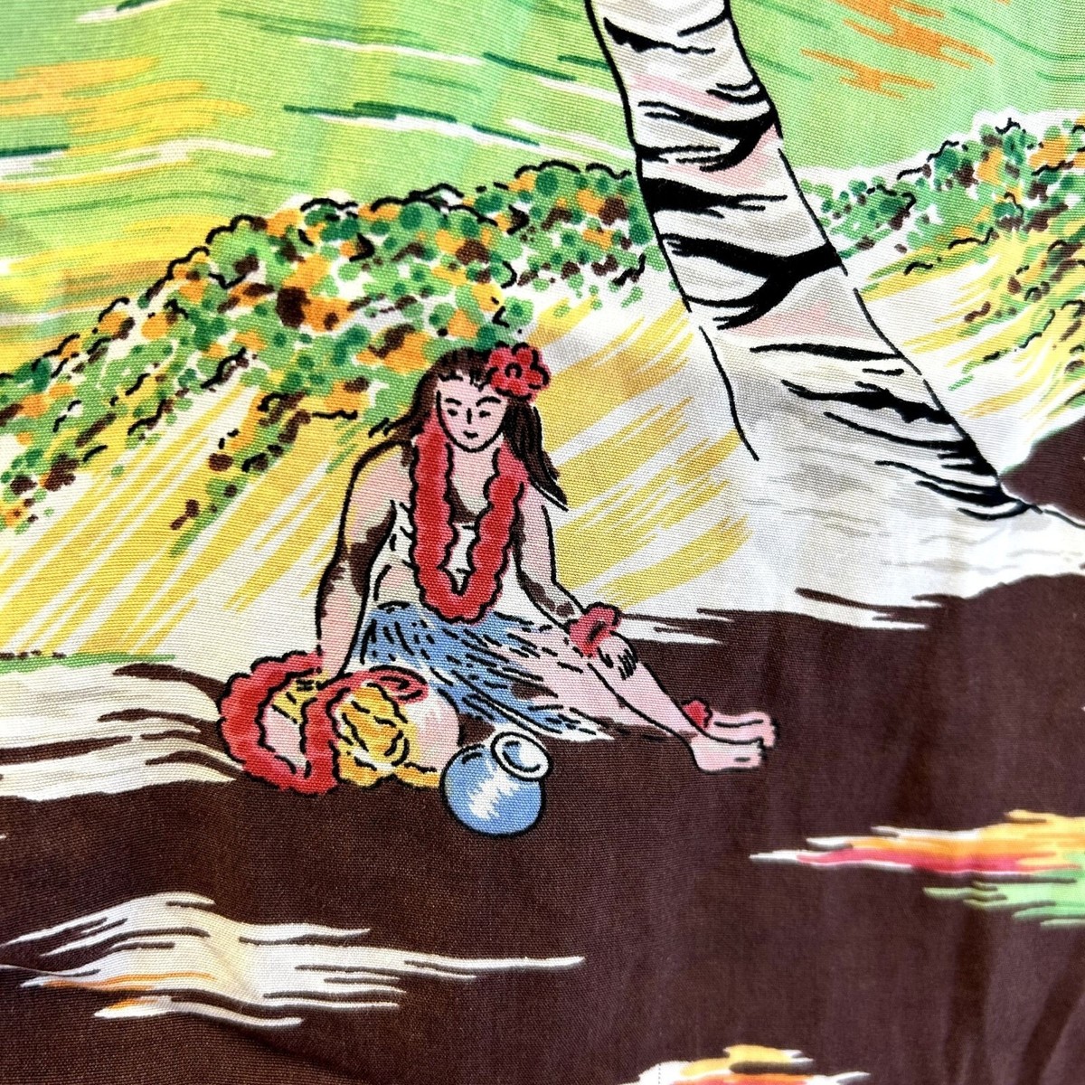 Vtg 80's Polo Ralph Lauren Hawaiian LOOP Collar SURFER HULA Vtg 80's Polo Ralph Lauren Hawaiian LOOP Collar SURFER HULA