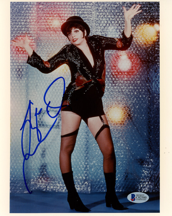 Liza Minnelli （ライザ・ミネリ）直筆サイン LIZA MINNELLI SIGNED 8x10 PHOTO FAMOUS SINGER DANCER ALL